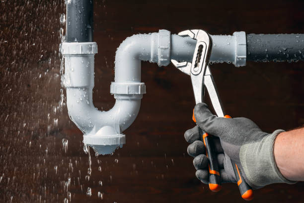 Professional Plumbing technician working in Huggins, MO